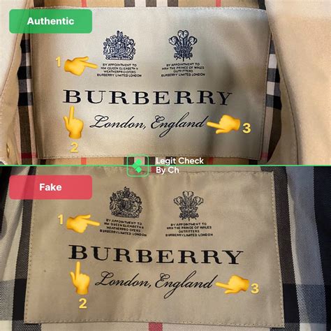 fake burberry mask|Burberry coat with tag.